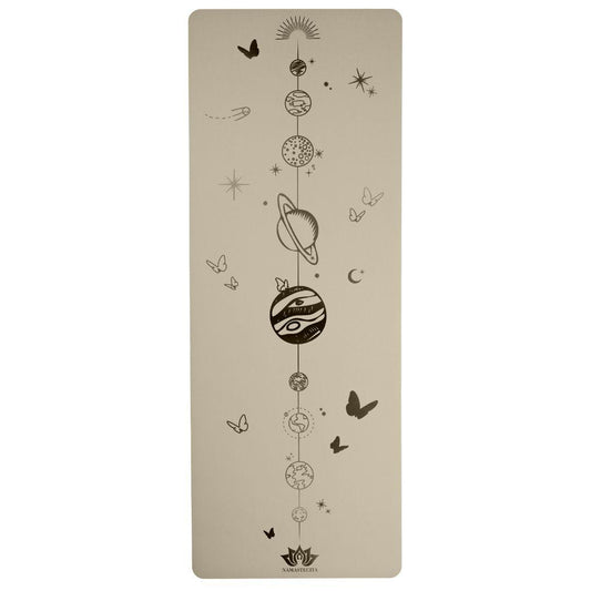 "My Universe" Yoga Mat | For Inner Calm - Beige